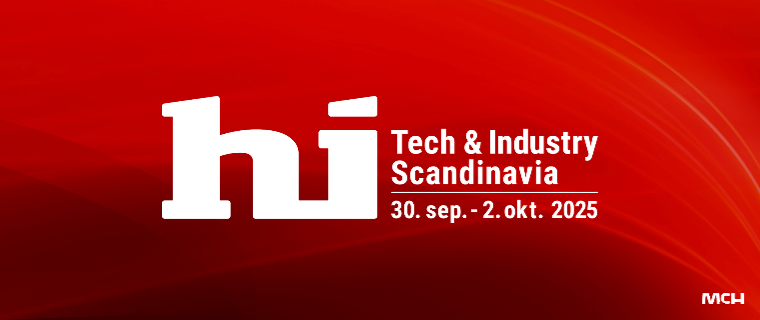 Billede, som tilbyder messeservice til hi Tech & Industry Scandinavia